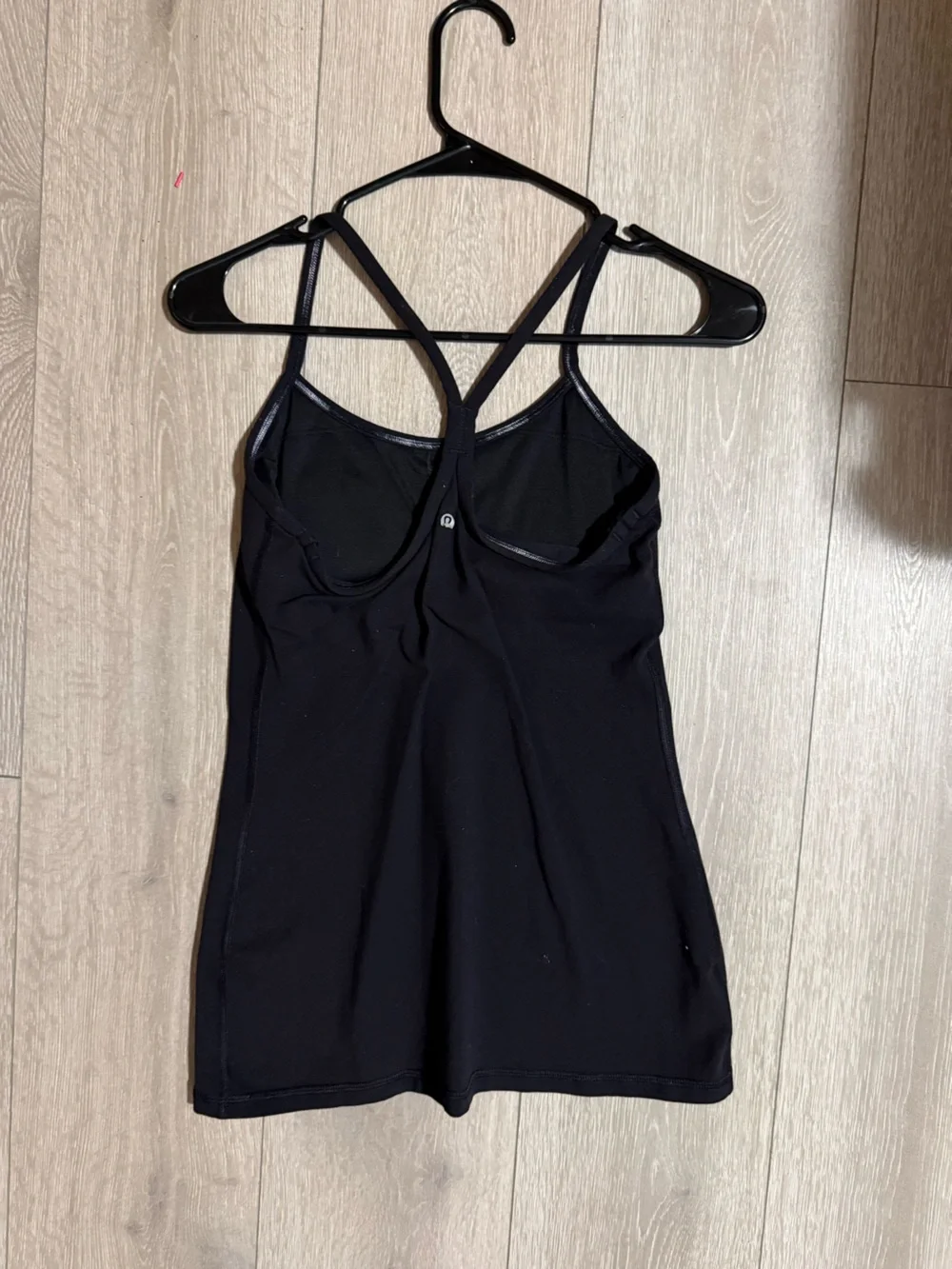 lululemon athletica Black Double-Strap Camisole